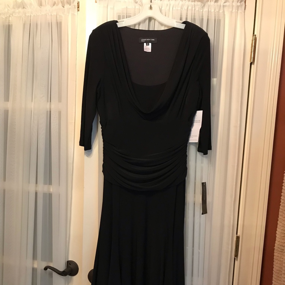 Jones New York Black Dress sz10